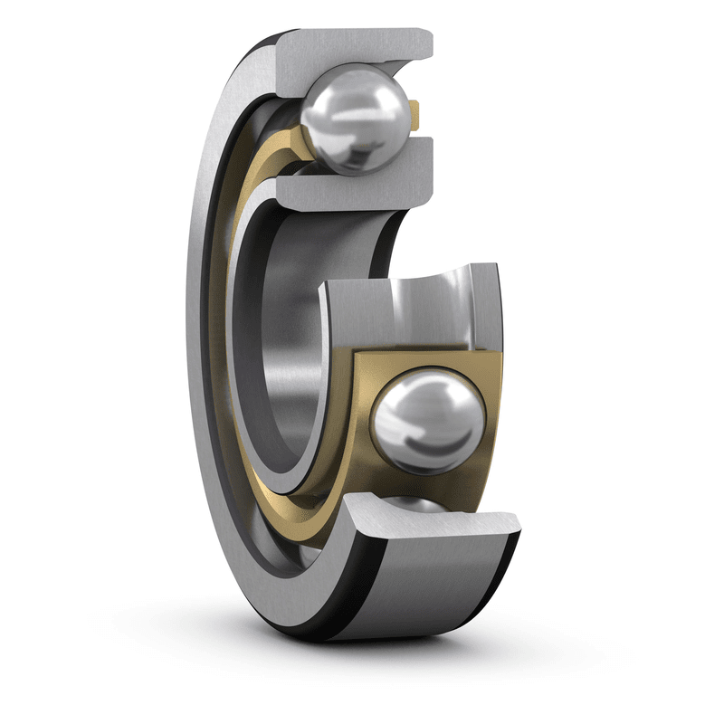 Single row angular contact ball bearing